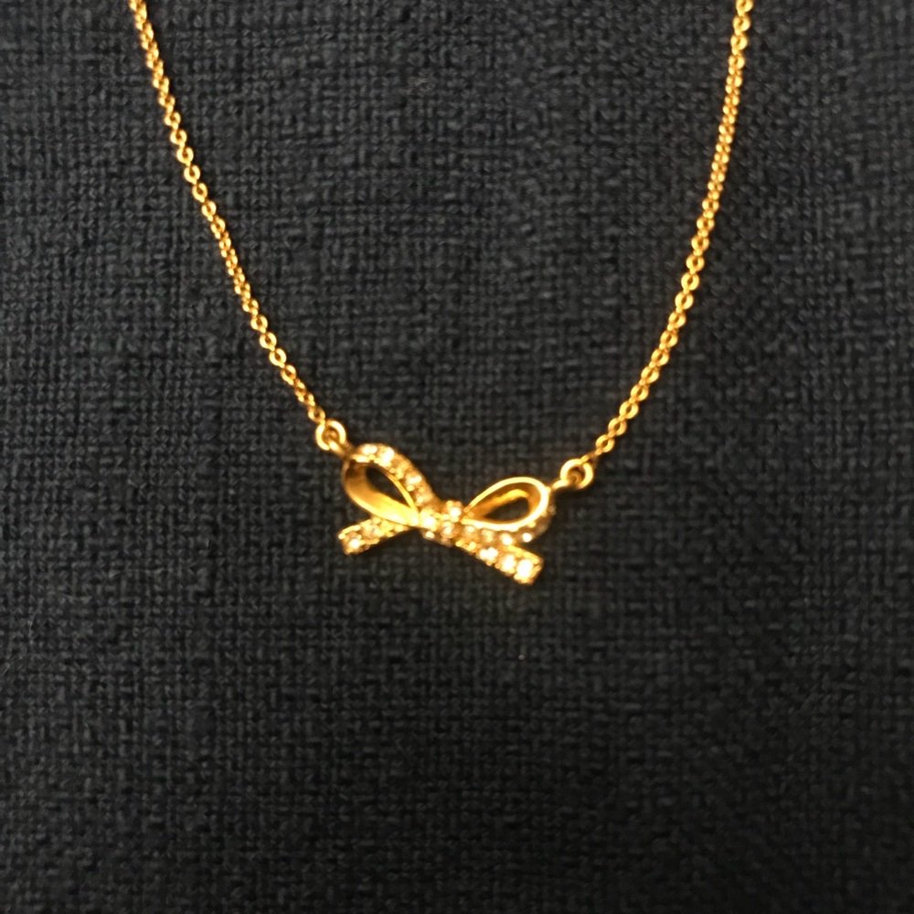 Kate Spade bow necklace